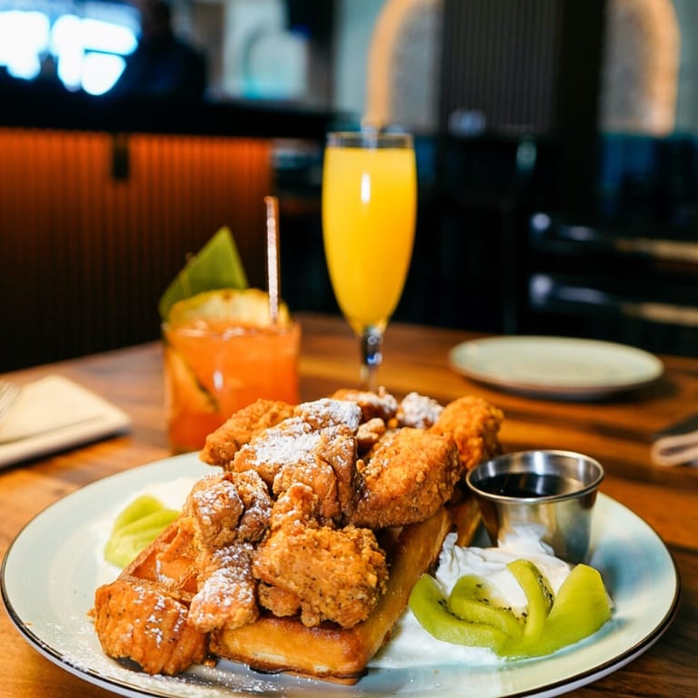 Delicious Chicken & Waffles