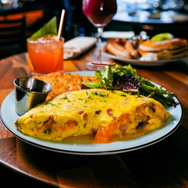 Meat Lovers Omelette.