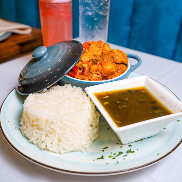 Hot Plate Lunch Special.