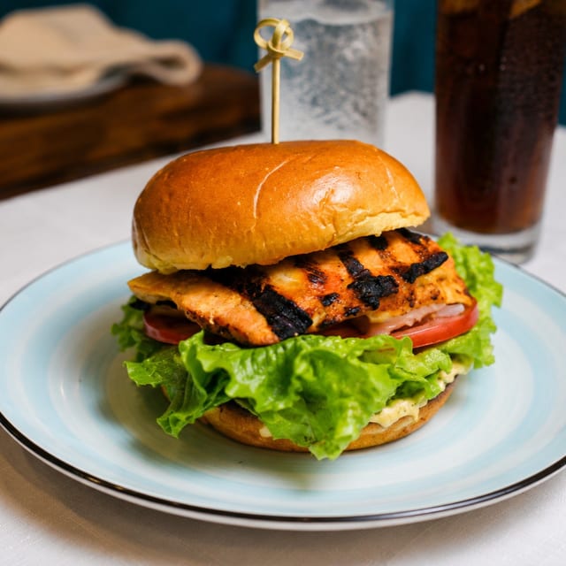Chicken Club Sandwich.